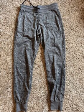Athleta Women's Gray Heather Jogger Track Pants